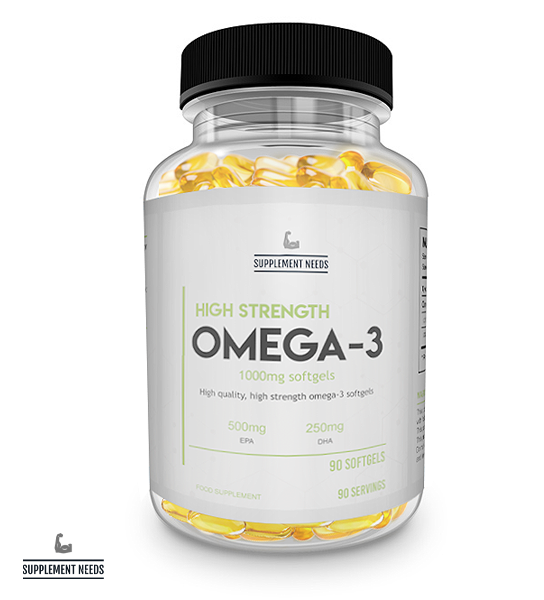 Supplement Needs Omega 3 High Strength 90 softgels