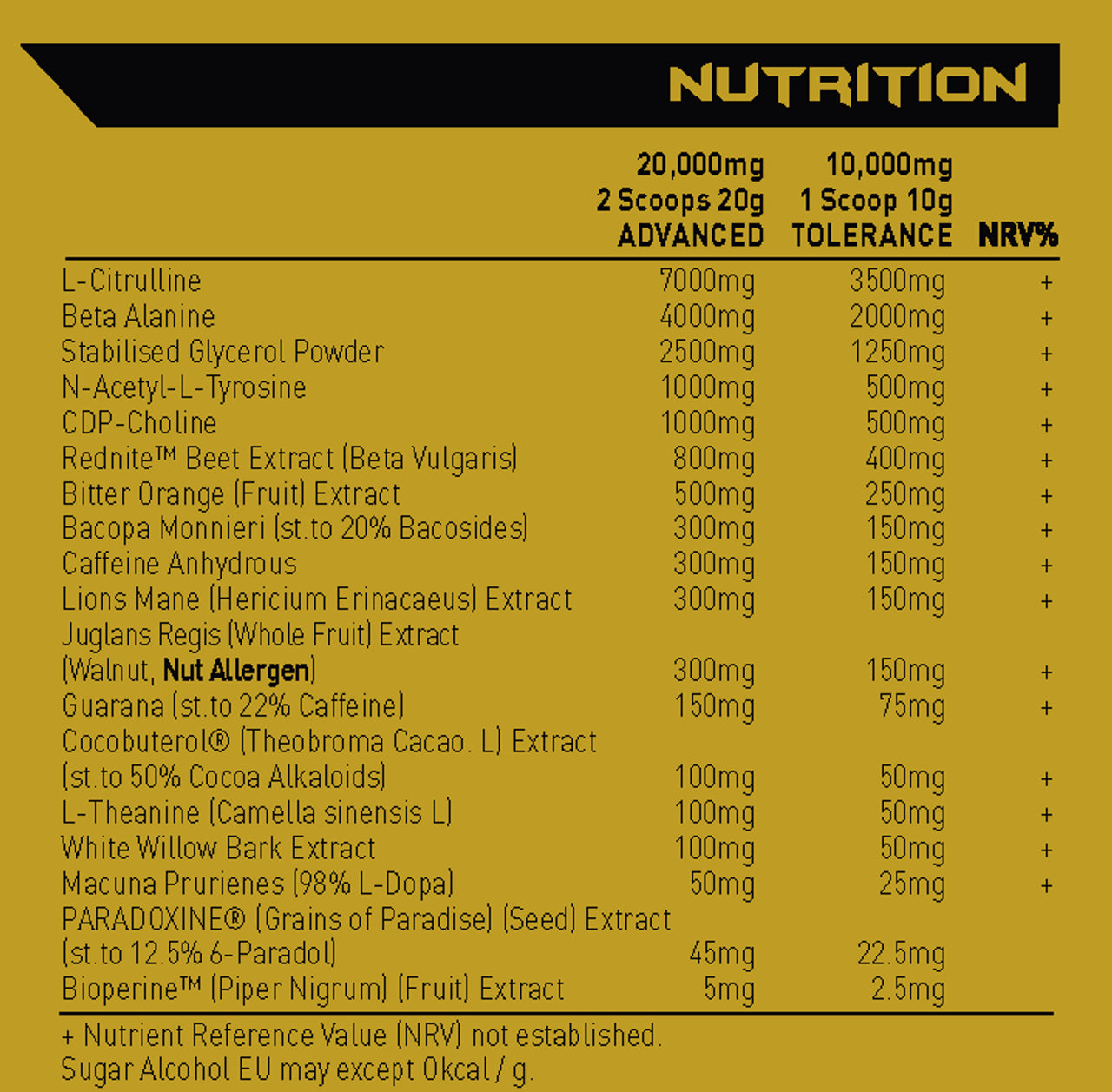 Alpha Neon Darkside Onslaught Ultima 600g