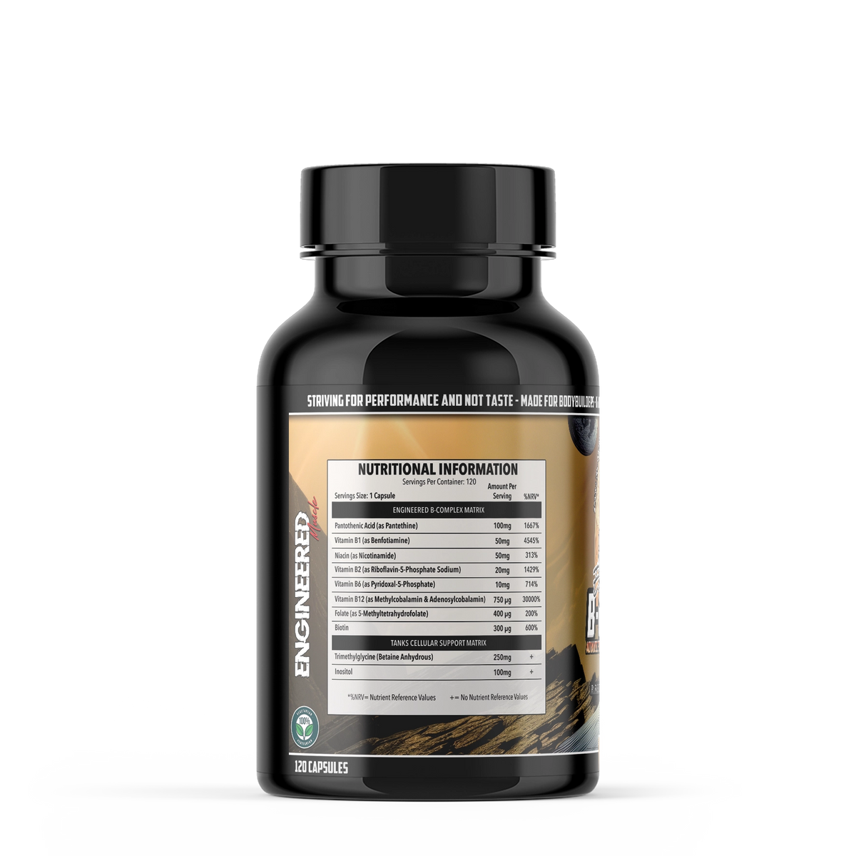 Engineered Muscle B-Complex 120 caps