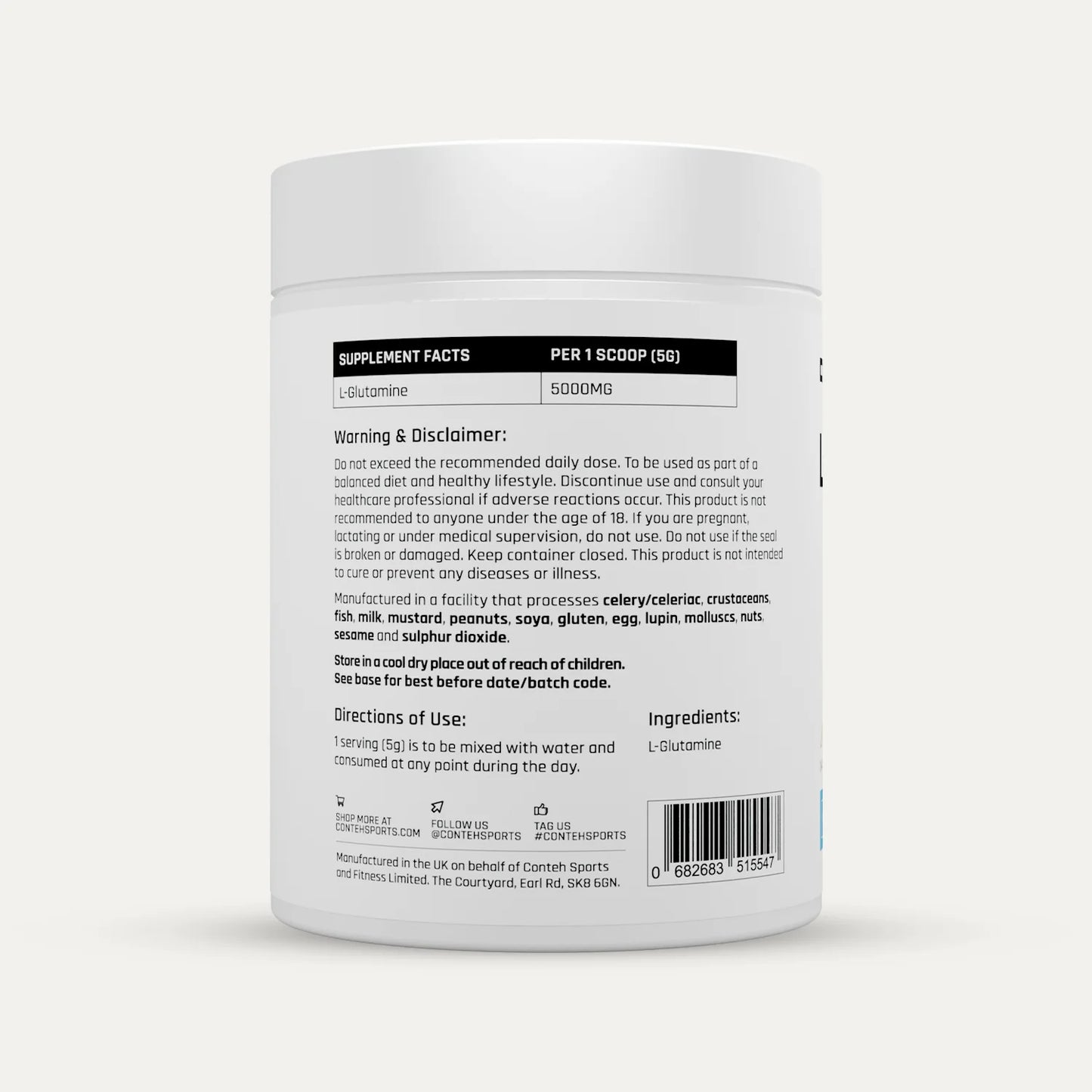 Conteh Sports L-Glutamine 500g