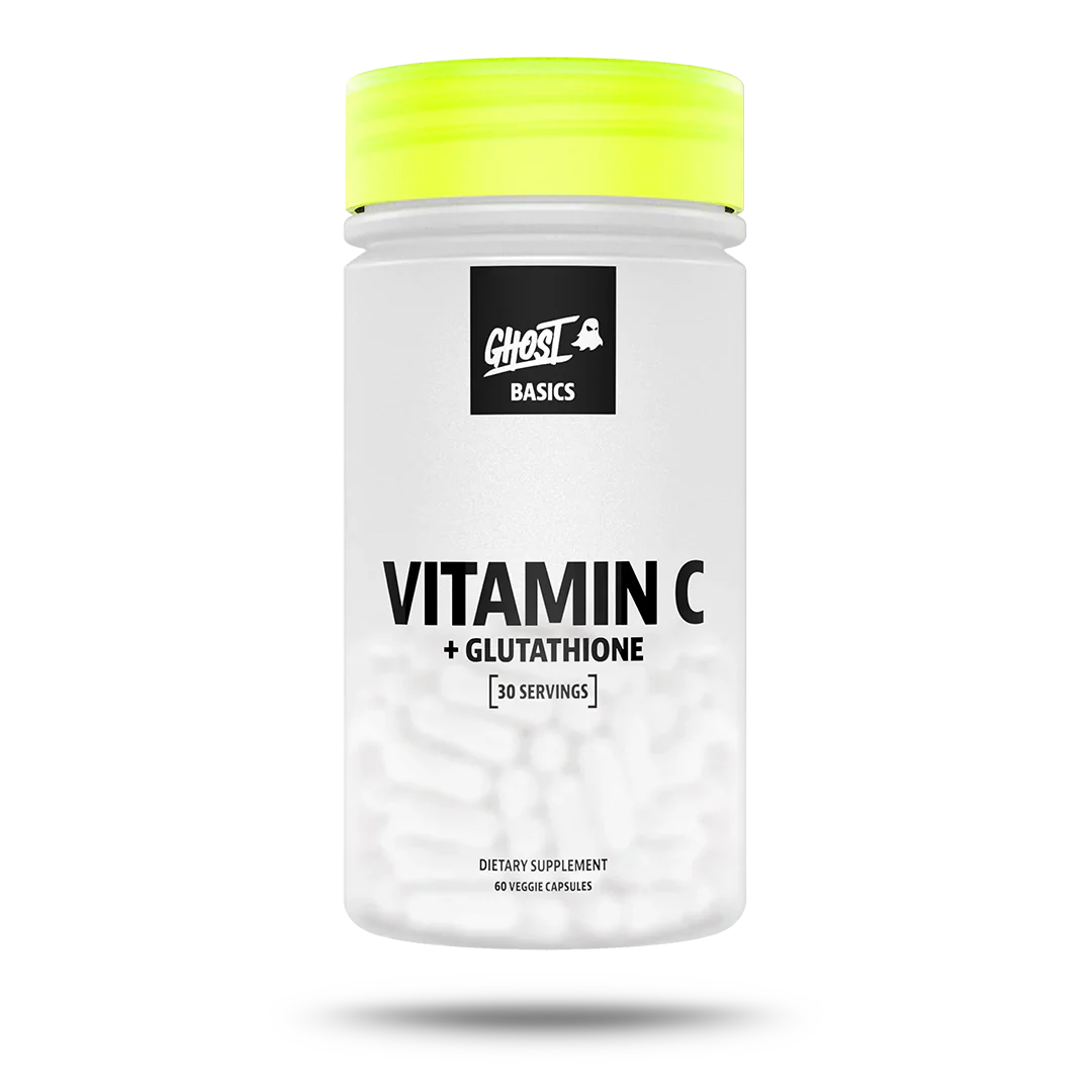 Ghost Basics Vitamin C + Glutathione 60 caps | Ireland | Supplements Direct Ghost Basics Vitamin C + Glutathione 60 caps | Ireland | Supplements Direct