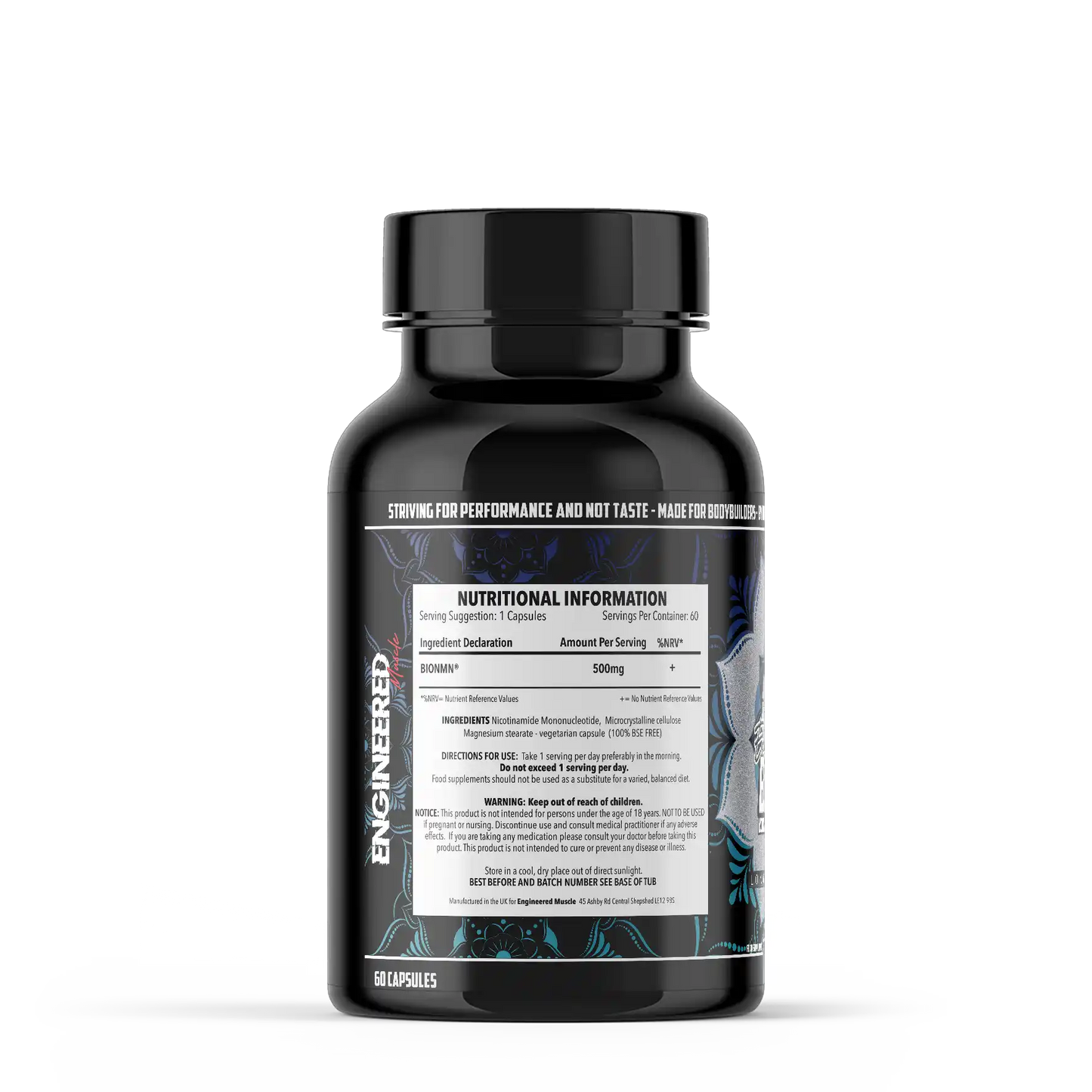 Engineered Muscle NMN BIONMN 60 caps