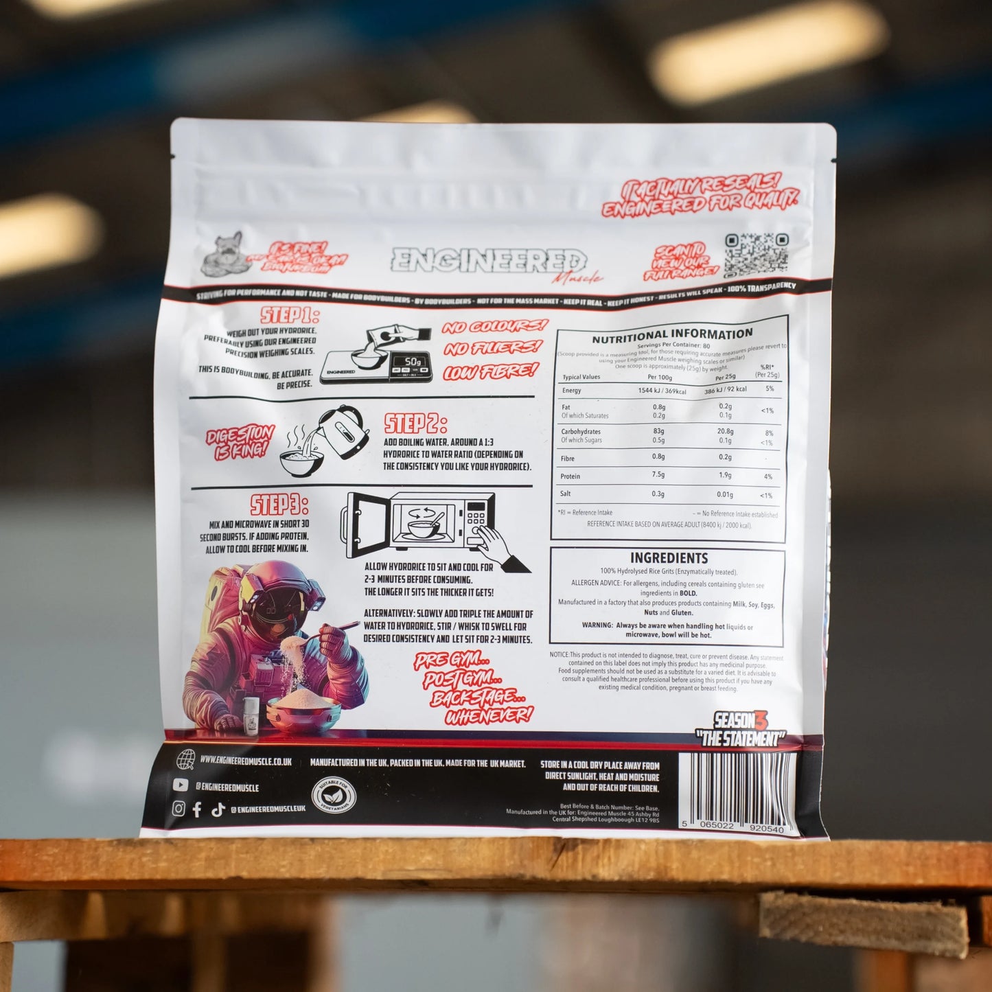 Engineered Muscle Hydrorice 2kg