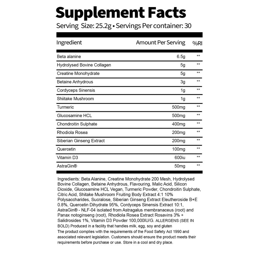 Wolf Supps Wolf Athlete 757g