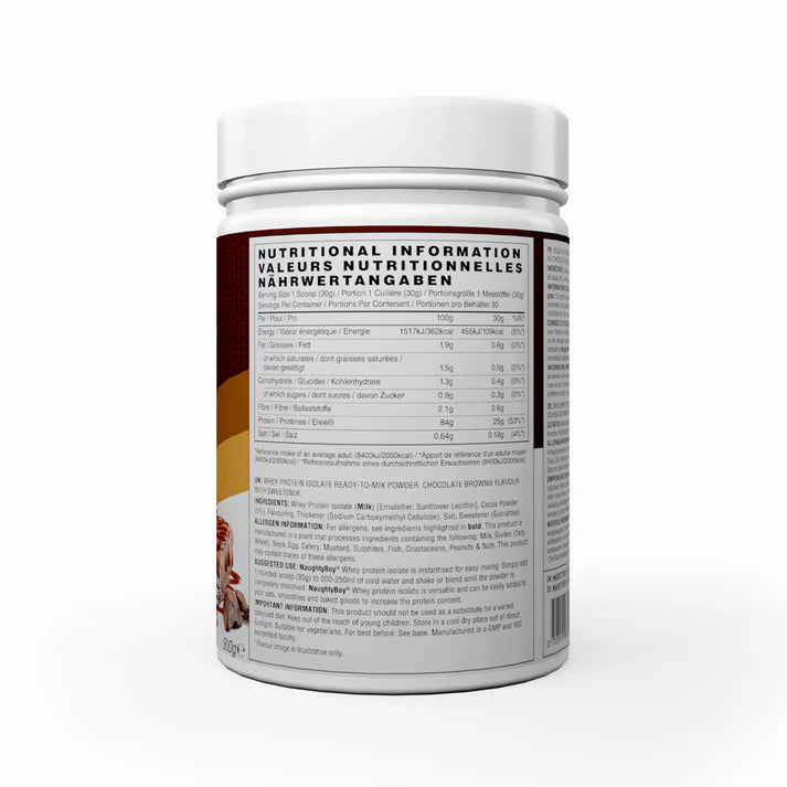 Naughty Boy ISO-9 Whey Protein Isolate 900g