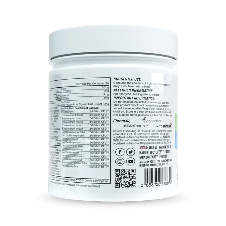 Naughty Boy Prime Life Pac