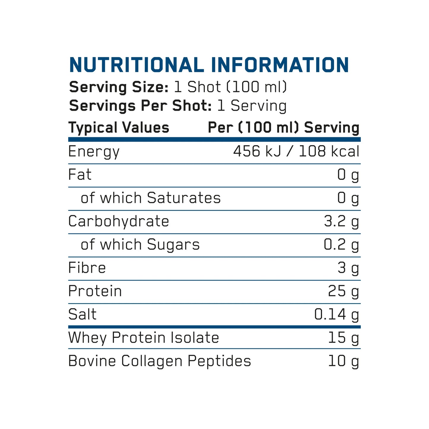 Applied Nutrition Protein Shot 100ml
