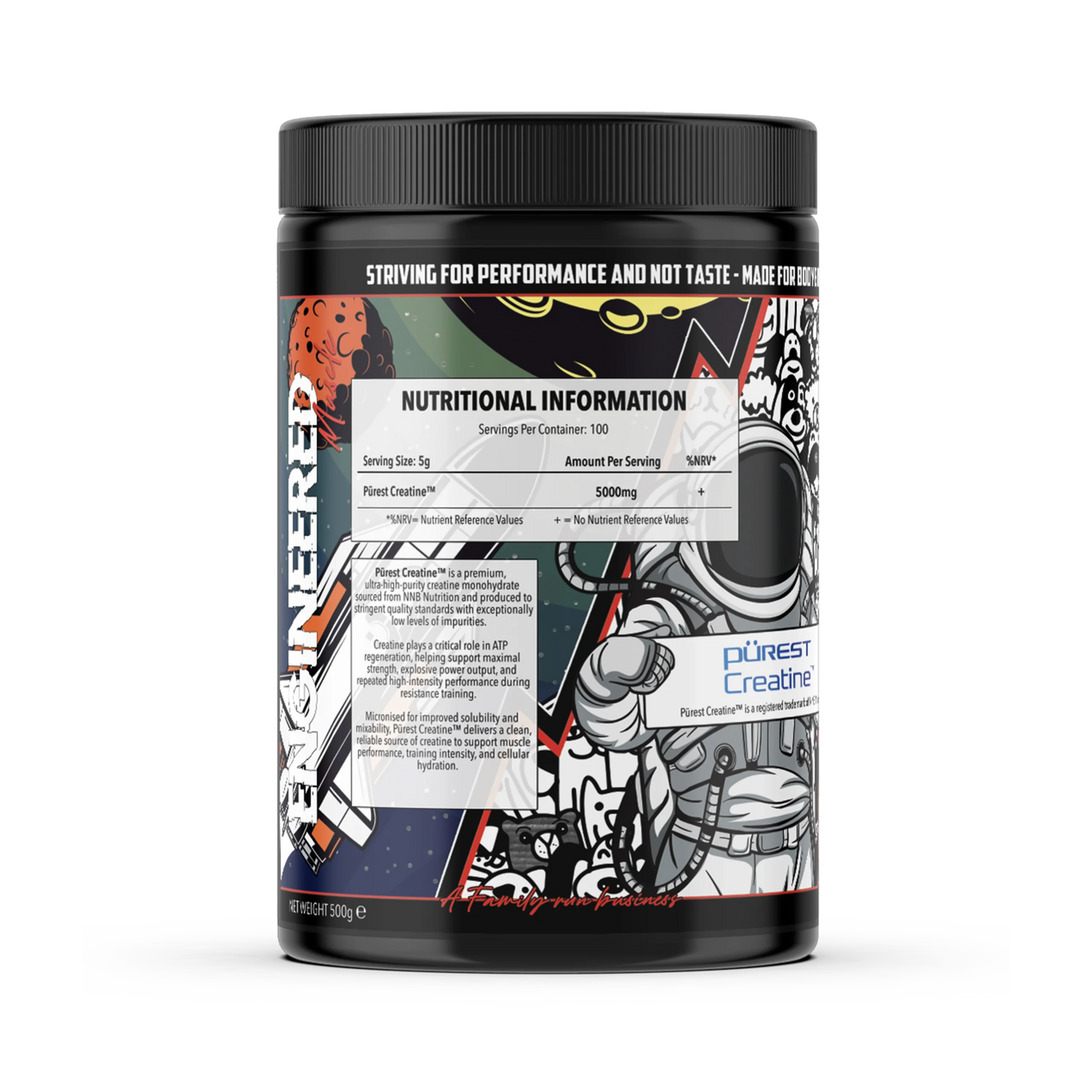 Engineered Muscle Purest Creatine 500g