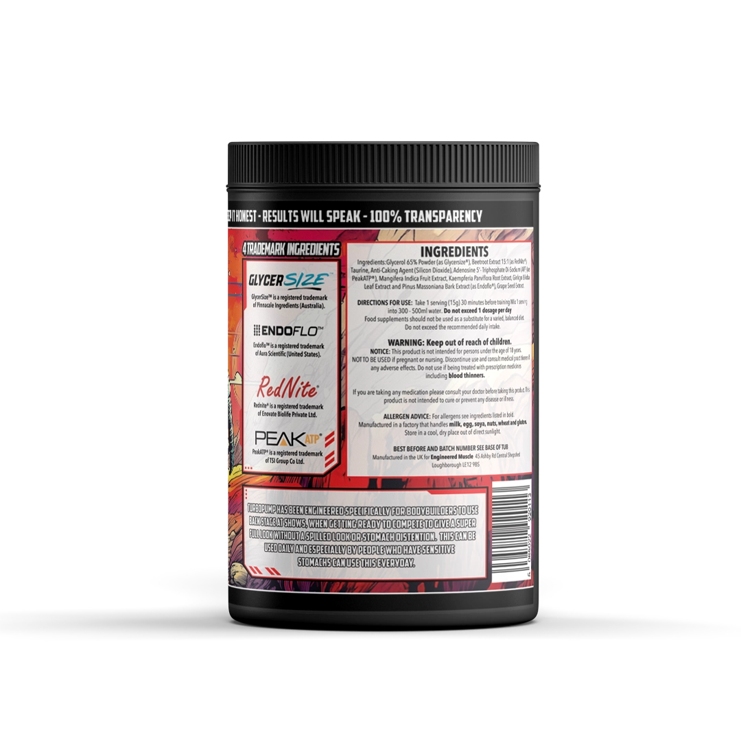 Engineered Muscle Turbo Pump 450g