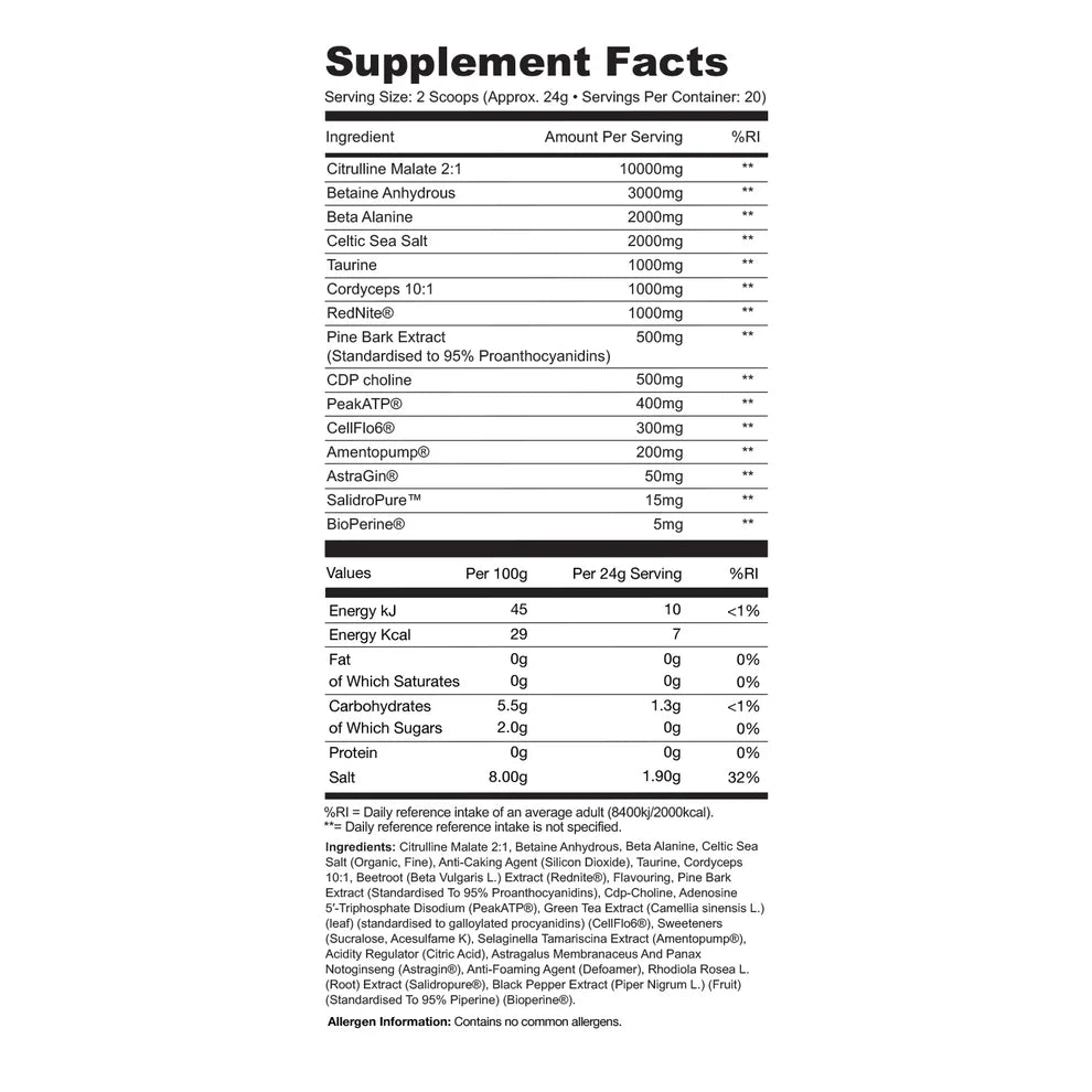 Wolf Supps Wolf Pump V3 480g