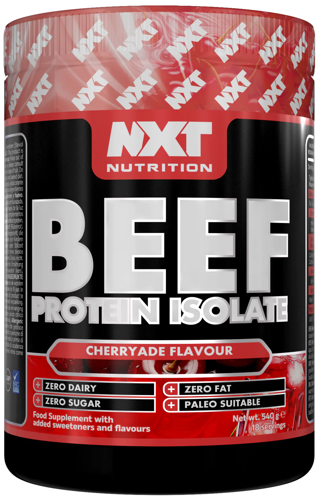 NXT Beef Protein Isolate 540g