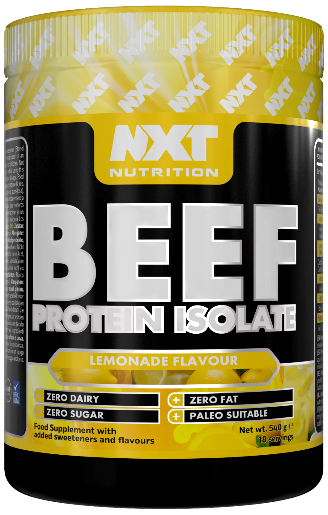 NXT Beef Protein Isolate 540g