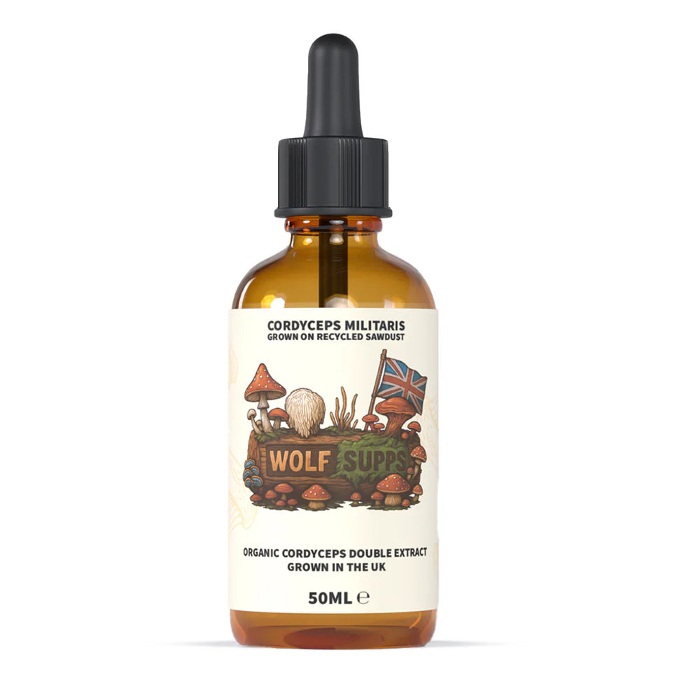 Wolf Supps Organic Cordyceps Mushroom Extract 50ml