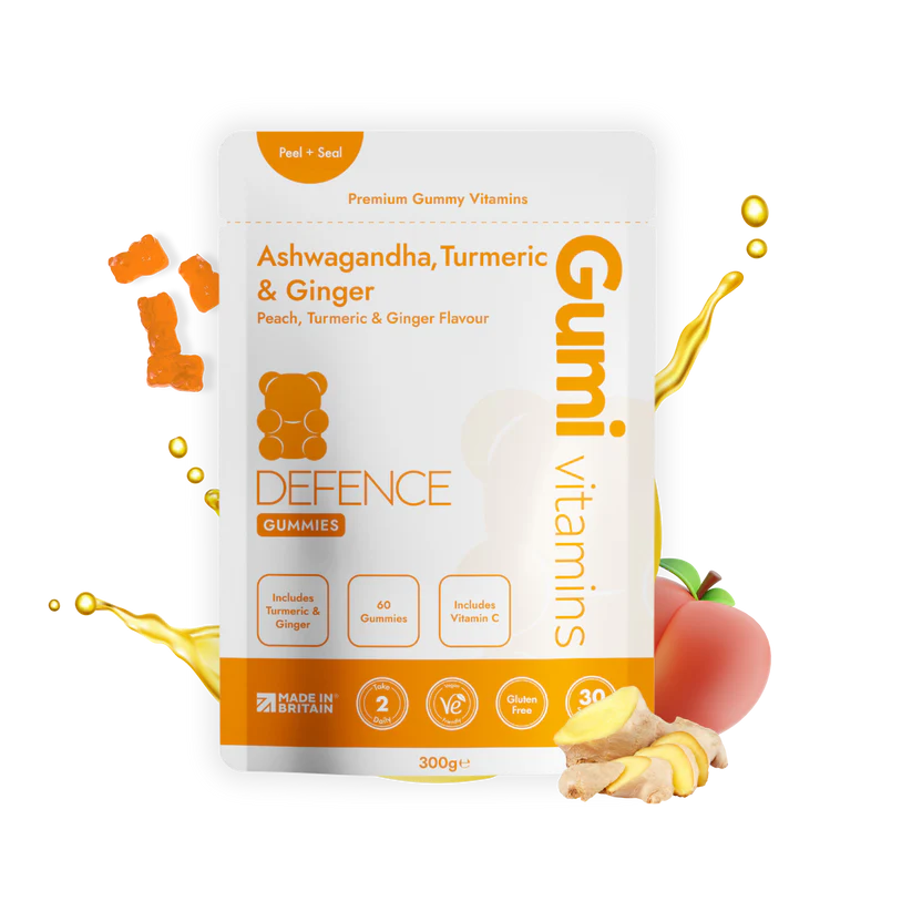 Gumi Vitamins Defence - Ashwagandha, Turmeric & Ginger 300g