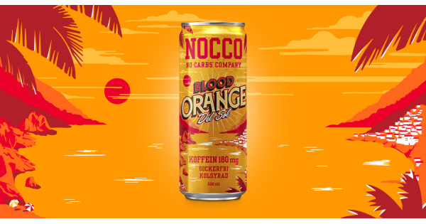 Nocco Blood Orange Del Sol 12x330ml