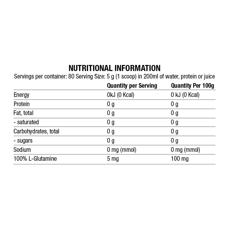 Chaos Crew L-Glutamine 400g
