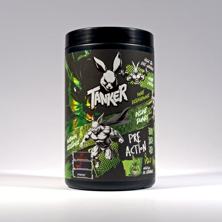 Tanker Pre-Action High Stim Pre Workout 540g