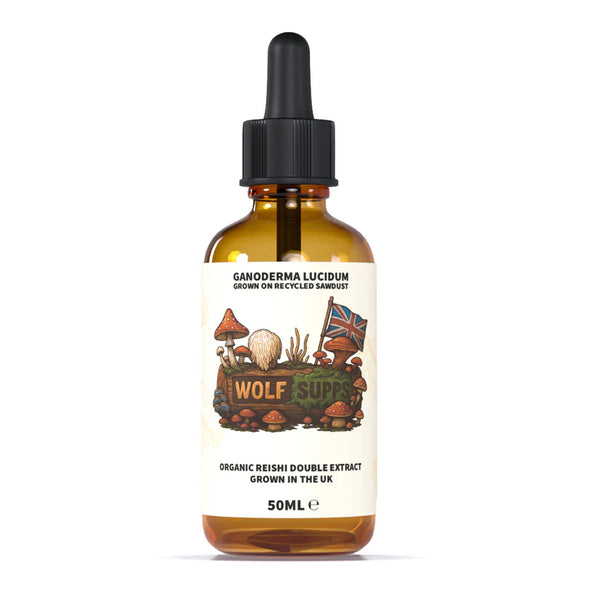 Wolf Supps Organic Reishi Mushroom Extract 50ml