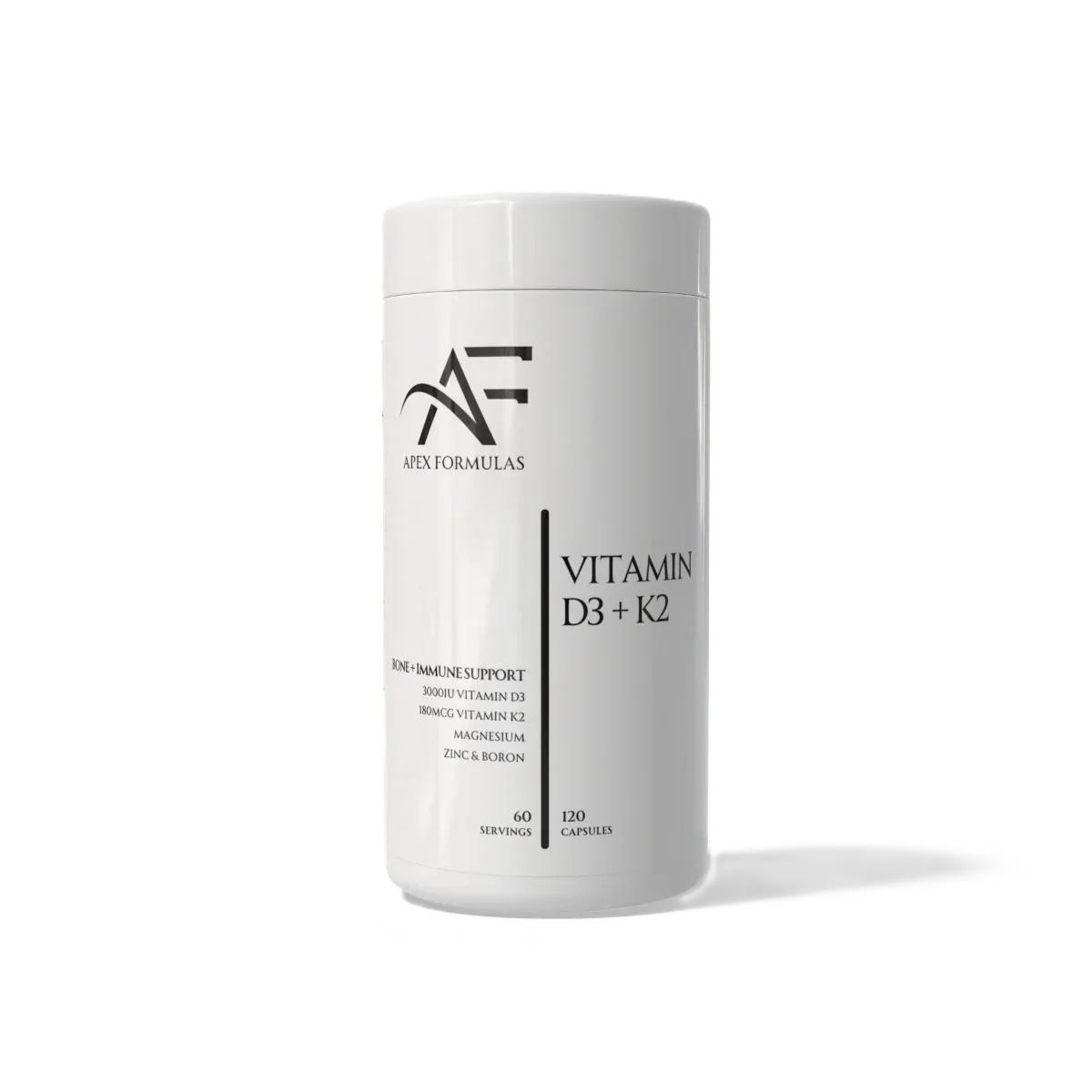 Apex Formulas Vitamin D3 & K2 120 caps