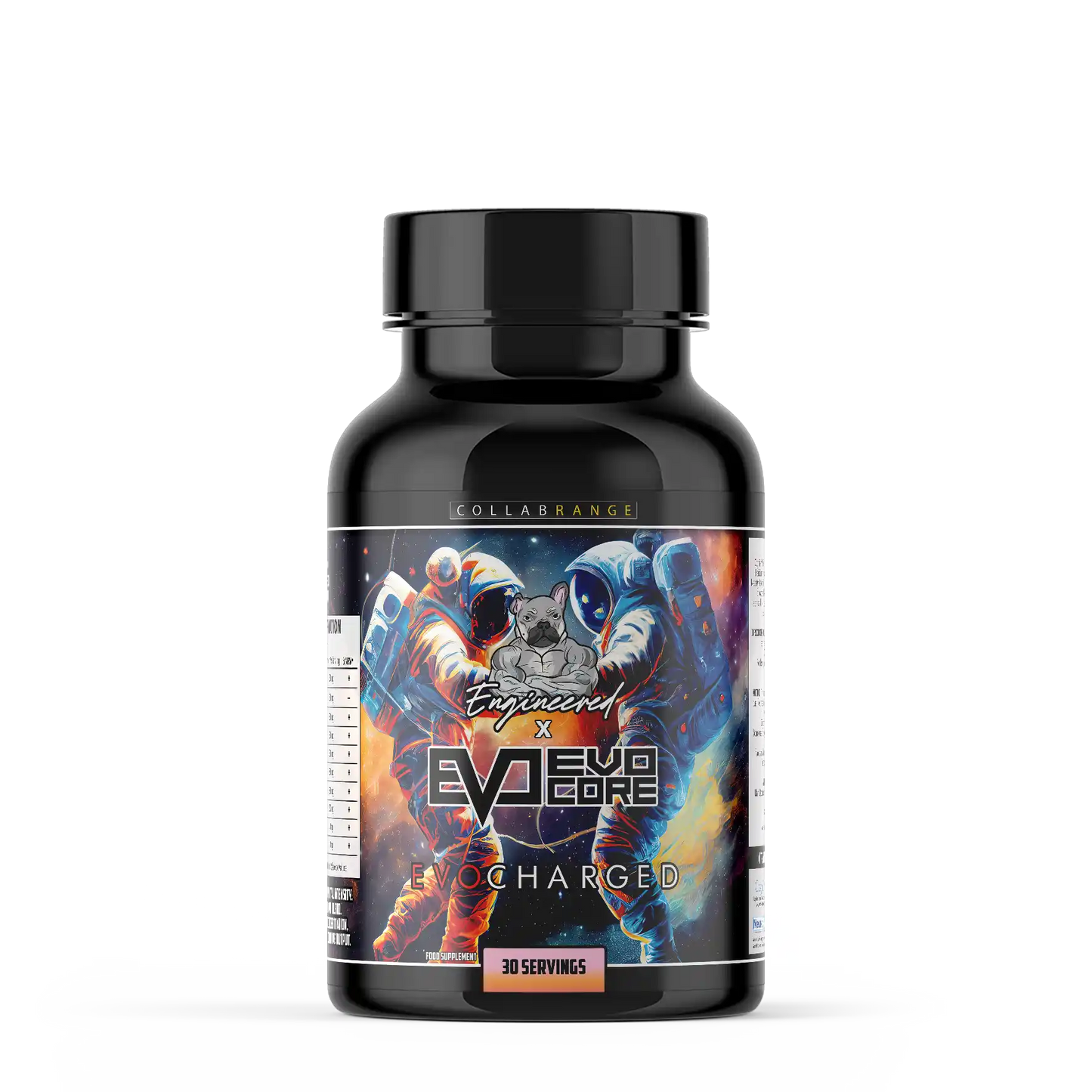 Engineered Muscle x Evocore Evocharged 120 caps