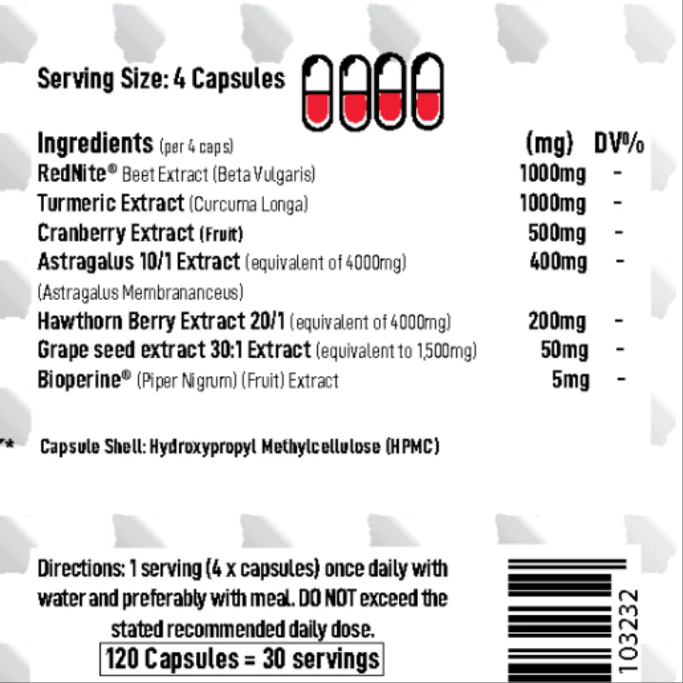 Alpha Neon Blood Pressure & Kidney 120 caps