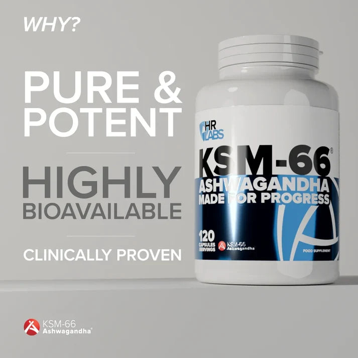 HR Labs KSM-66 Ashwagandha 120 caps