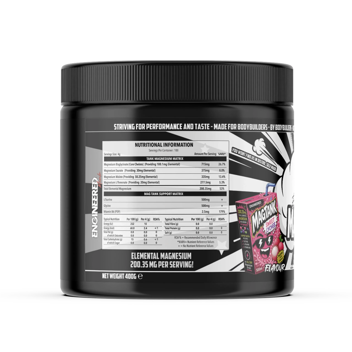 Engineered Muscle Magtank 400g