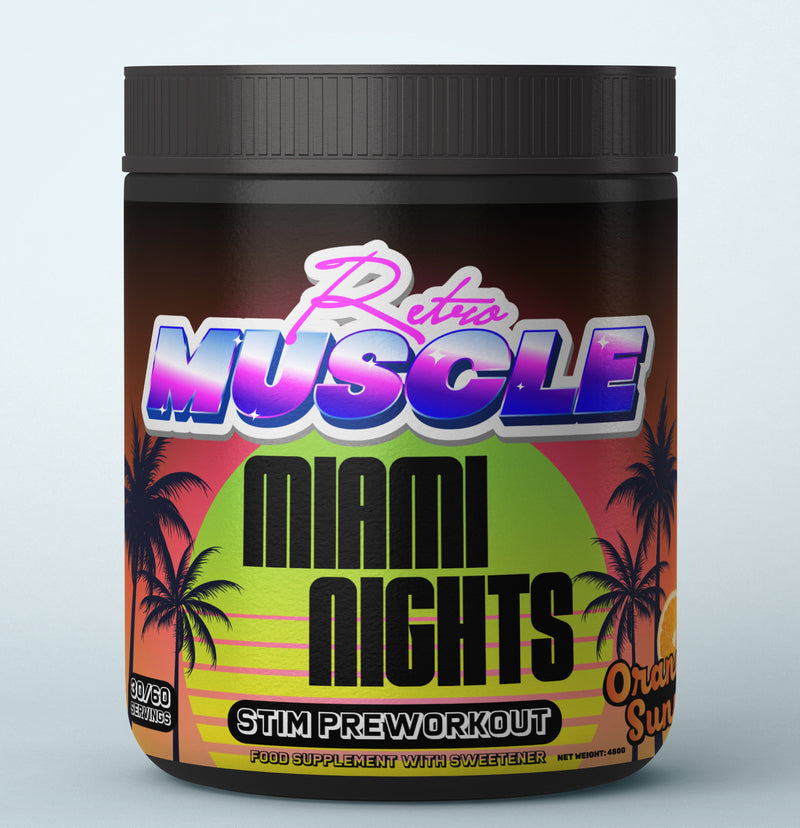 Retro Muscle Miami Nights Pre-Workout