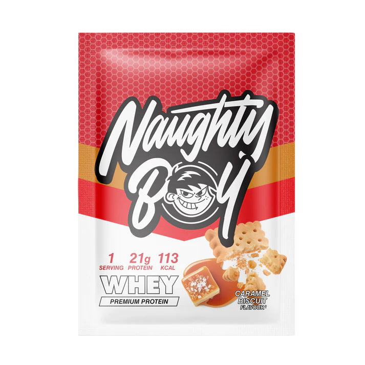 Naughty Boy Whey Protein Sachets 30g
