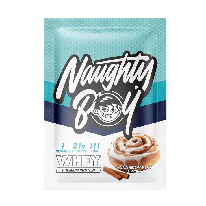 Naughty Boy Whey Protein Sachets 30g