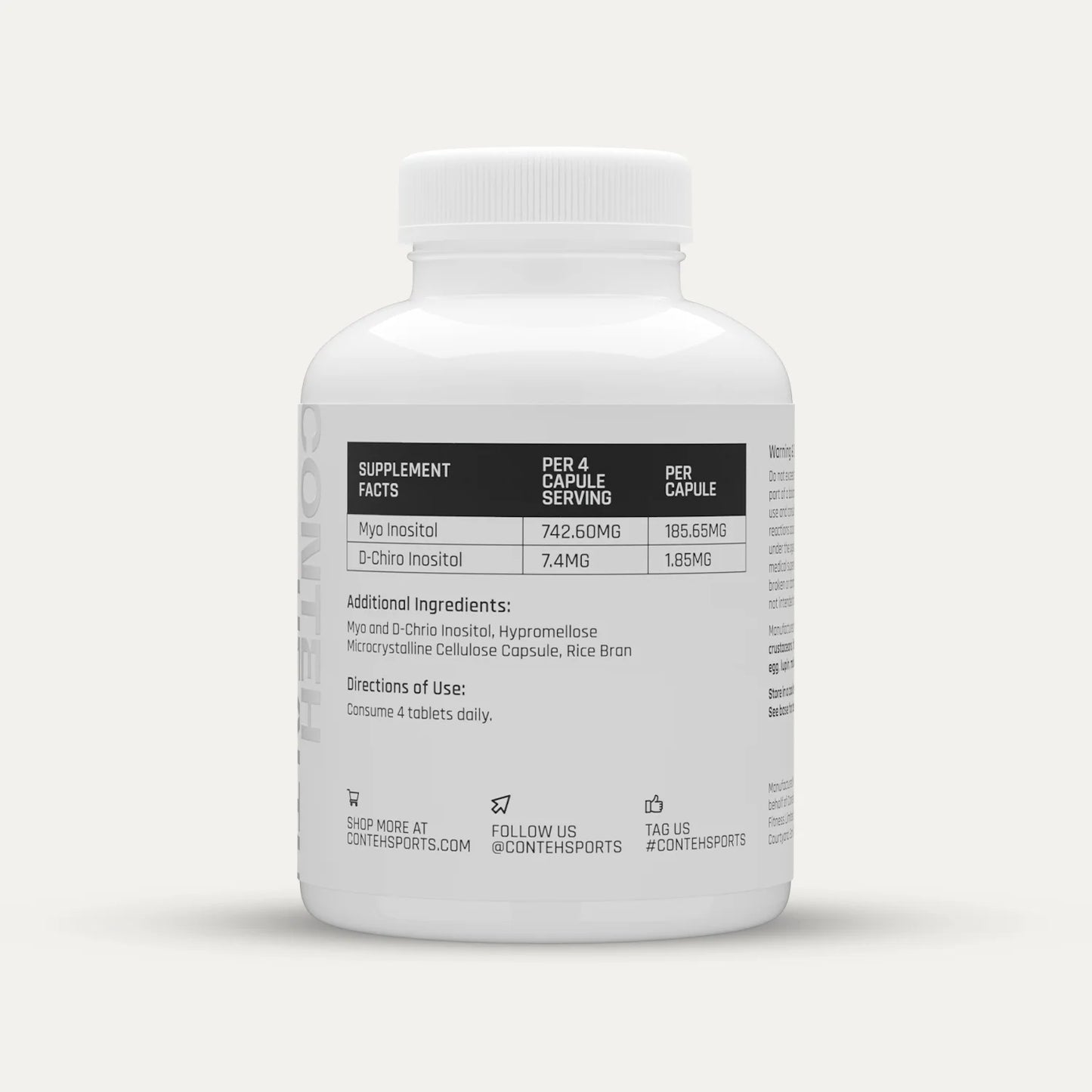 Conteh Sports Myo & D-Chiro Inositol 60 servings
