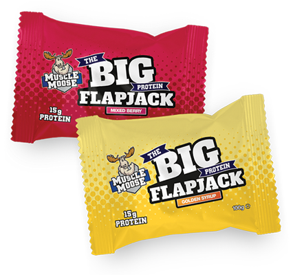 Muscle Moose Big Protein Flapjack - 100g