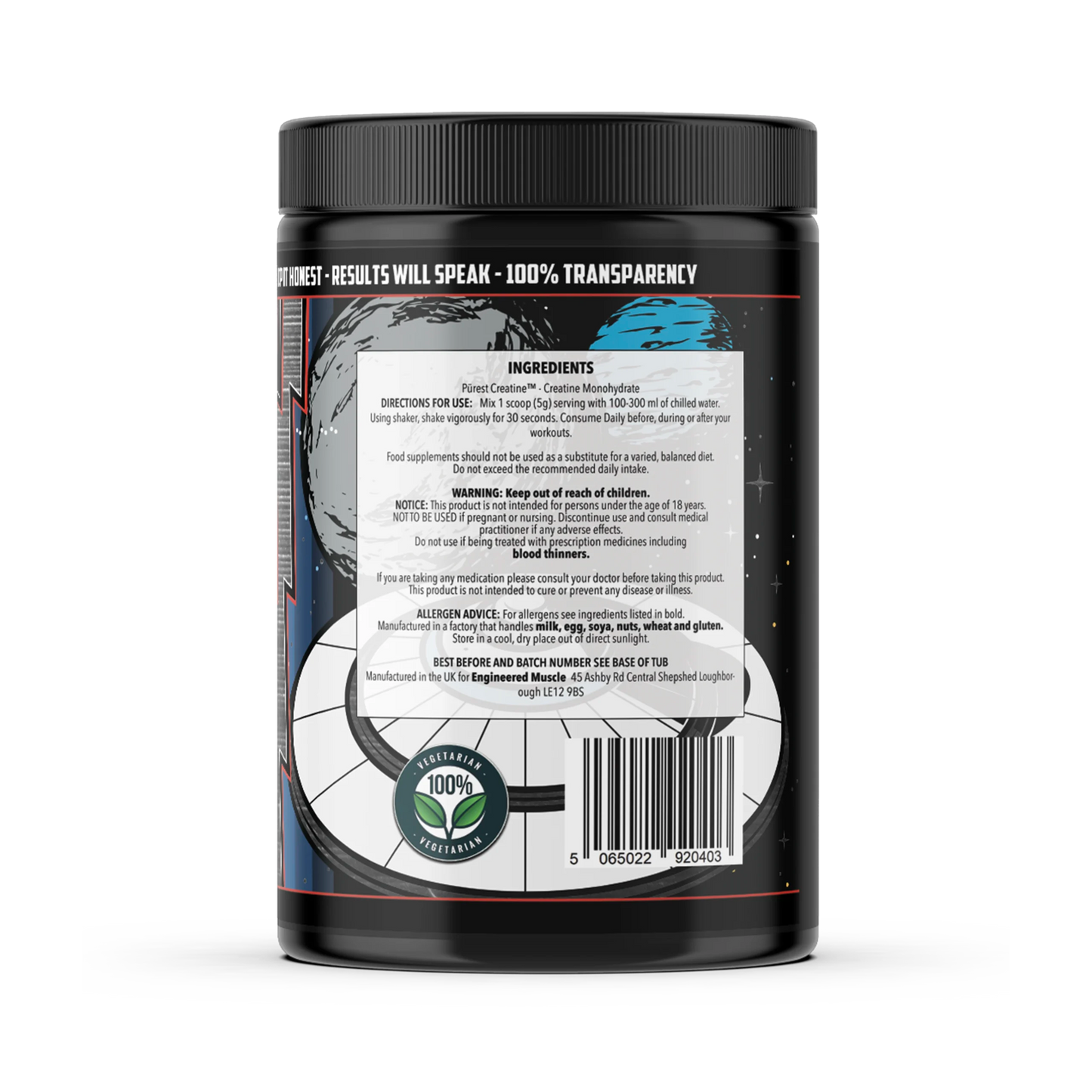 Engineered Muscle Purest Creatine 500g