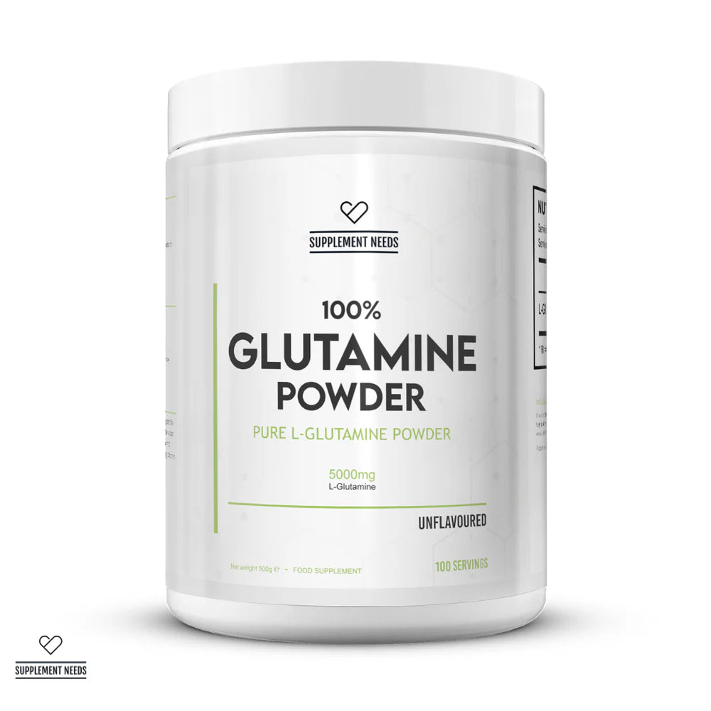 Supplement Needs 100% Glutamine 500g