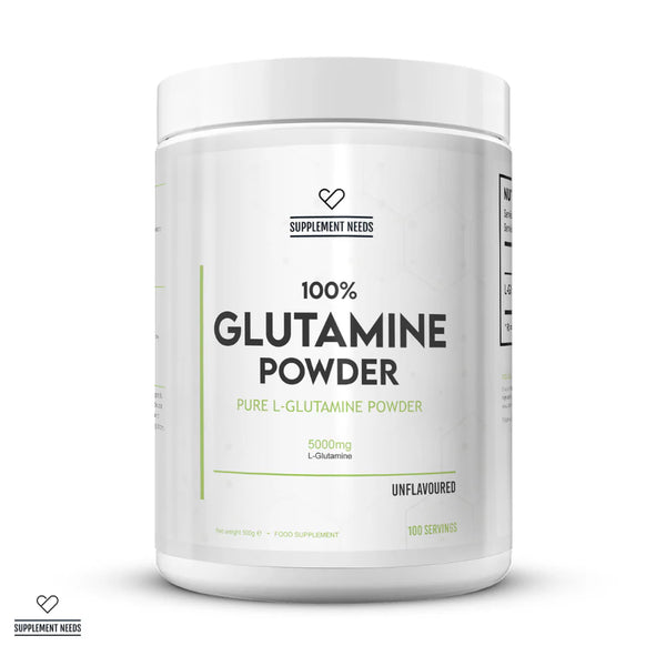 Supplement Needs 100% Glutamine 500g