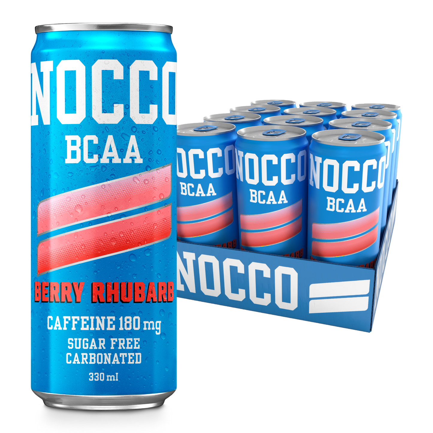 Nocco Berry Rhubarb 330ml