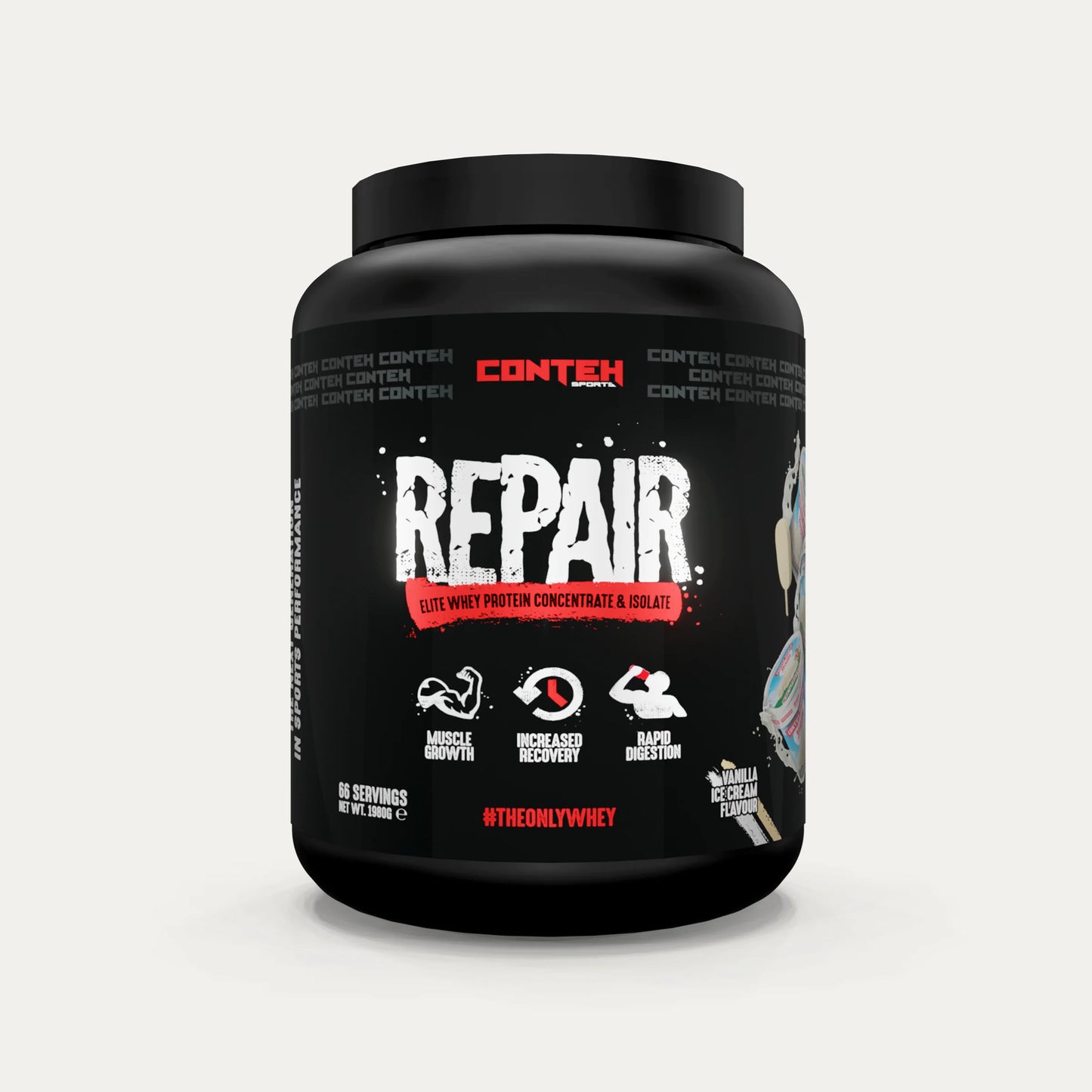 Conteh Sports Repair Whey Protein 1980g