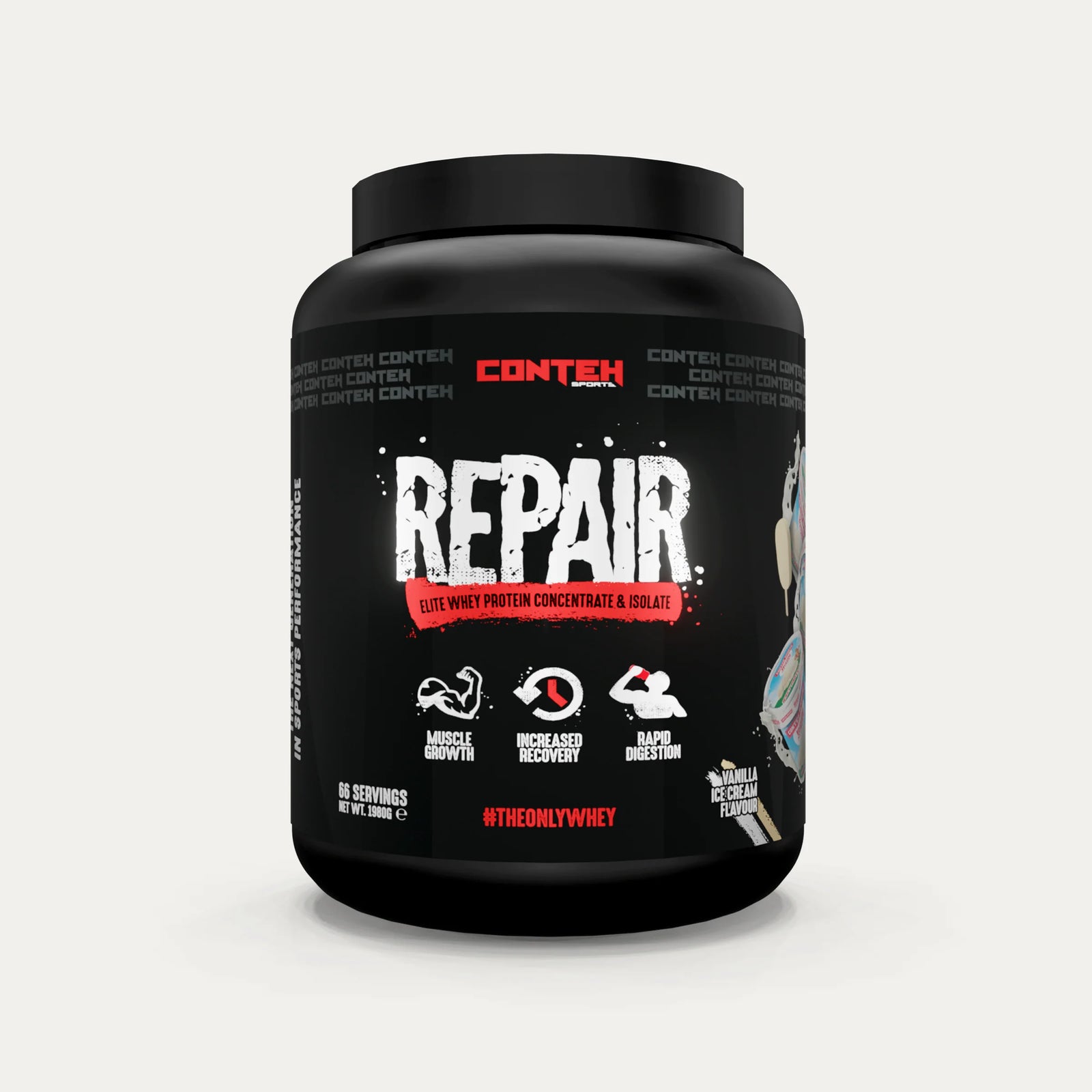 Conteh Sports Repair Whey Protein 1980g