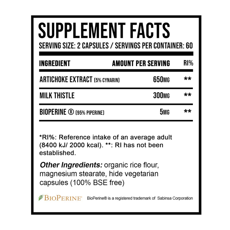 DNA Sports Artichoke Complex 120 caps