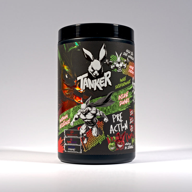 Tanker Pre-Action High Stim Pre Workout 540g