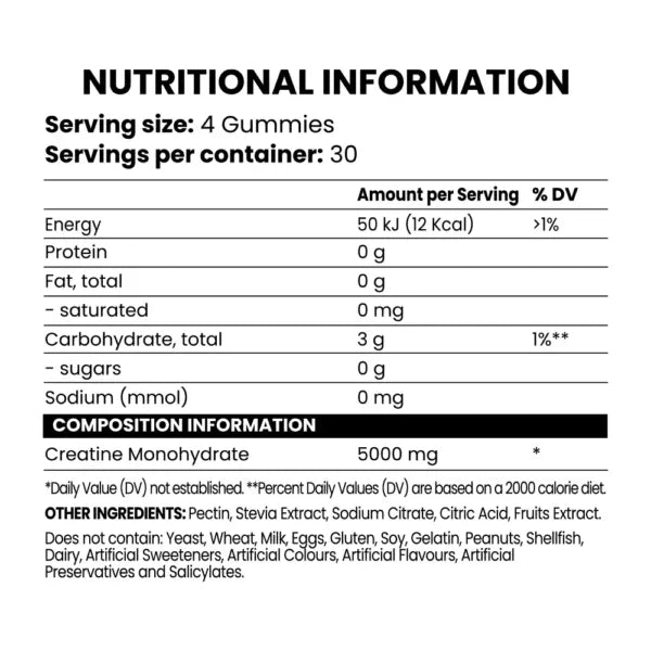 Chaos Crew Creatine Gummies 400g