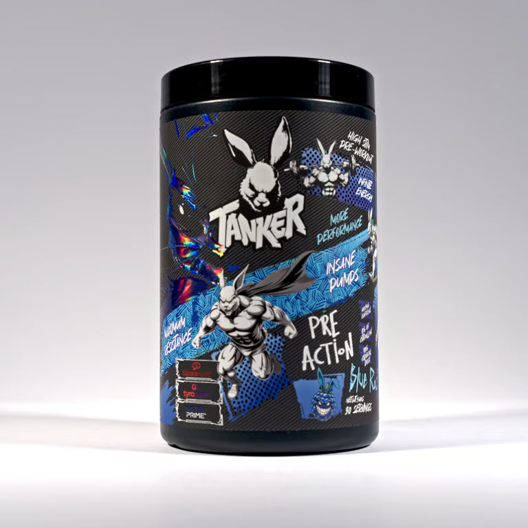 Tanker Pre-Action High Stim Pre Workout 540g