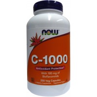 NOW Foods Vitamin C-1000 with 100mg Bioflavonids - 100 vcaps