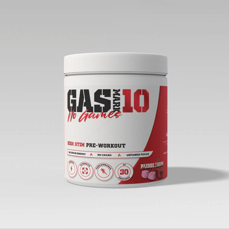 Gas Mark 10 No Games Pre Workout 330g