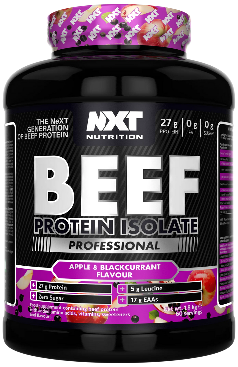 NXT Nutrition Beef Protein Isolate Professional 1.8kg