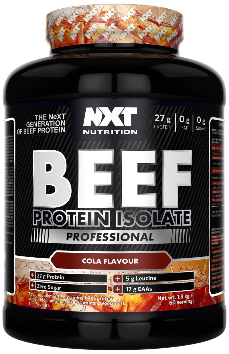 NXT Nutrition Beef Protein Isolate Professional 1.8kg