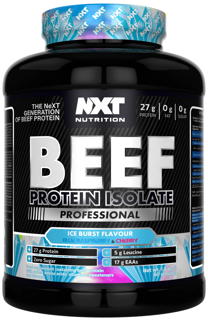 NXT Nutrition Beef Protein Isolate Professional 1.8kg