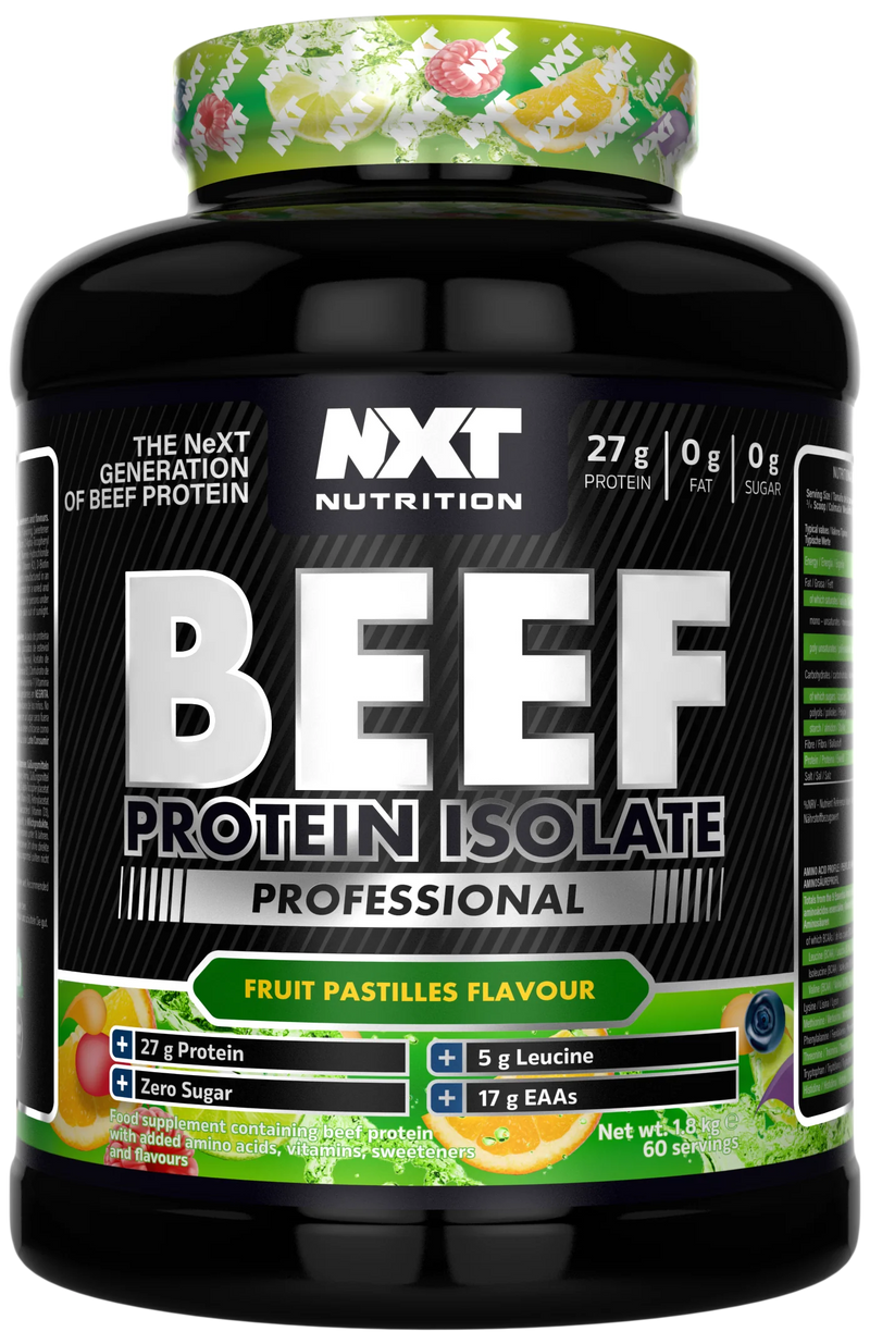 NXT Nutrition Beef Protein Isolate Professional 1.8kg