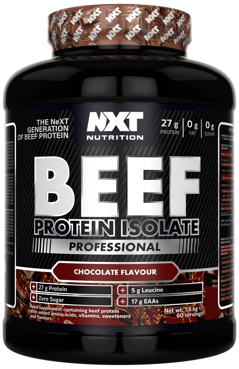 NXT Nutrition Beef Protein Isolate Professional 1.8kg