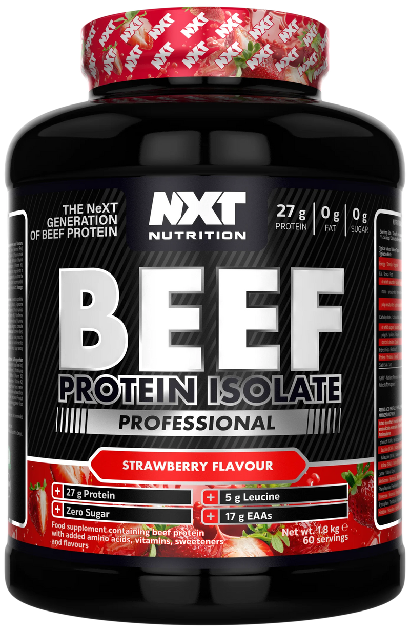 NXT Nutrition Beef Protein Isolate Professional 1.8kg